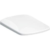 Geberit Selnova Siège de WC Compact, forme rectangulaire, fixation par le dessus, antibactérien
