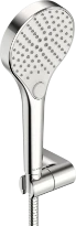 Hansa HansaViva set douchette - avec support mural - flexible 1250 mm - chromé