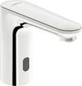 Hansa Hansaelectra robinet lavabo électronique 135 mm - 230/9 V - Bluetooth - chromé - eau froide ou mélangée