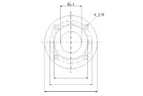 BRIDE GRUNDFOS "C.BRIDE+J+B  3""    PN16 CR30"