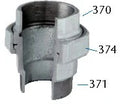Atusa Galva 331 raccord union droit joint plat MF 4/4 x 4/4