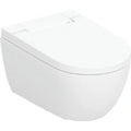 Geberit Alba Aquaclean wc douche 565 x 375 x 405 mm - cuvette suspendue - abattant avec soft-close - blanc Keratect