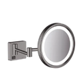 Hansgrohe AddStoris miroir de rasage avec éclairage LED - Brushed Black Chrome