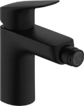 Hansgrohe Logis 100 mitigeur de bidet avec vidage - noir mat
