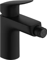 Hansgrohe Logis 100 mitigeur de bidet avec vidage - noir mat