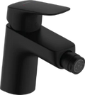 Hansgrohe Logis 70 mitigeur de bidet avec vidage - noir mat