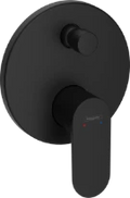 Hansgrohe Rebris S mitigeur de bain encastré - noir mat