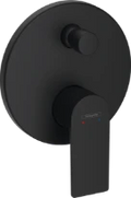 Hansgrohe Rebris E mitigeur de bain encastré - noir mat