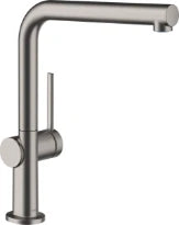 Hansgrohe M54 270 mitigeur cuisine 1jet - noir chromé brossé