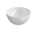 Procasa Obi lavabo à poser rond 240 x 240 x 120 mm - blanc - céramique - sans trou de robinet - sans trop-plein