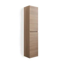 Procasa Kivu colonne avec 2 portes 350 x 330 x 1690 mm - smoked oak - réversible