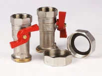 Watts WattsCIR 1A set pour pompe avec vannes à bille 6/4 x 4/4 - prix par set