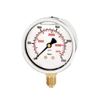 WATTS Manom.inox glyc/radial FR214 DN63 0-2,5b