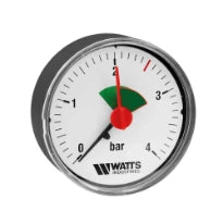 WATTS Manomètre-63-R-1/4"-0/10B