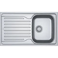 Franke Antea - évier à encastrer / 860 x 500 mm/ 1 bassin / Lisse / Réversible