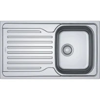 Franke Antea - évier à encastrer / 860 x 500 mm/ 1 bassin / Lisse / Réversible