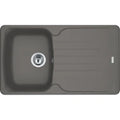 Franke Antea - Evier à encastrer / 860 x 500  mm/ 1 bassin / Gris Pierre /