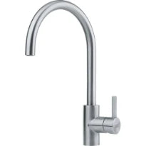 Franke Eos Neo - Mitigeur à bec orientable / Side lever / Inox