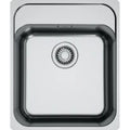 Franke Smart - Cuve à affleurer , SlimTop / 430 x 510 mm / Lisse