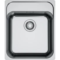 Franke Smart - Cuve à affleurer , SlimTop / 430 x 510 mm / Lisse