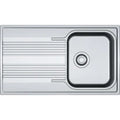Franke Smart - évier à encastrer / 860 x 500 mm / 1 bassin / Lisse / Réversible