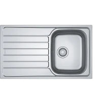 Franke Spark - évier à encastrer / 860 x 500 mm / 1 bassin / Lisse / Réversible