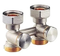 Giacomini  R387 corps bi-tube sol aa B.18 x G 3/4"F