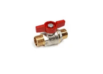 Giacomini  R913 vanne pass. integral man. papillon mxm 1/2"