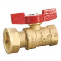 Giacomini  R251P Vanne sphère Ecrou Pris + Joint Plat X F 3/4" X3/4"