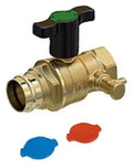 Giacomini  R851VTS Vanne A sphère.3/4Rp Tr22 Pres C/S+R749F"Dvgw" 3/4"RP X TR22