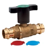 Giacomini R851VT vanne à bille Intégral Cu/Inox/Acier 2Xras 3/4"TR22