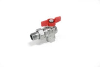 Giacomini  R789 Vanne sphère Equerre Integral Papill 3Pcs 4/4 X 4/4