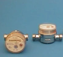 Schlosser ETK compteur d'eau monojet eau froide (30°C) orientable telwerk (avec raccords et joints) 3/4 x 1/2 - 2,5 m³/h - 110 mm