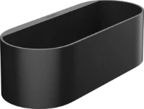 Hansgrohe WallStoris boîte de rangement profonde - noir mat