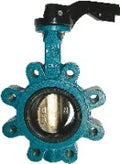 Sferaco 1135 vanne papillon LUG DN100 - PN16 - clapet en fonte - GGG40 - corps GG25 - joint EPDM