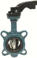 ROBINET A PAPILLON SFERACO 1123 WAFER DN50 fonte malleable pn16 clapet inox ss316 - body gg25 - manchet epdm