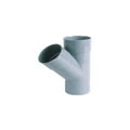 TE NICOLL 160 M X 160 F X 160 F MM gris pvc 45degr