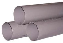 Nicoll PVC tuyau 140 x 1,8 mm (longueur 4m) - gris - prix par mètre