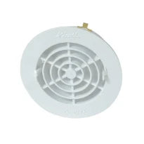 GRILLE NICOLL 100 MM blanc adaptable avec moustquaire