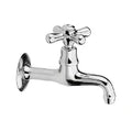 ROBINET DE SERVICE SIMPLE COTTAGE NUOVA BRENTA chromé model mural bec 11,5cm