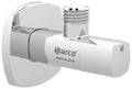 Arco A-80 Lipstick robinet d'arrêt à bille MM 1/2 x 3/8 - Chromé - anti-calcaire