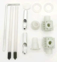Procasa WSS Brio / Maki set de fixation toilet suspendue - blanc - prix par set