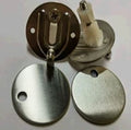 Procasa WSS Brio / Maki set de charnière abattant 55 mm - RVS - prix par set