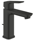 Grohe Cubeo S mitigeur de lavabo avec vidange automatique - noir mat
