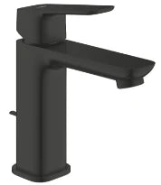 Grohe Cubeo S mitigeur de lavabo avec vidange automatique - noir mat