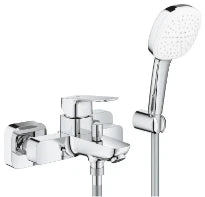 Grohe Cubeo mitigeur de bain avec douchette - chromé