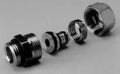 Begetube raccord bicône droit MF 20/2 Alu x 1/2 M - Alpex tuyau- avec O-ring