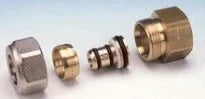Begetube raccord bicône droit FF 20/2 Alu x 1/2 F - tuyau Alpex
