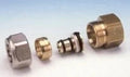 Begetube raccord bicône droit FF 20/2 Alu x 3/4 F - tuyau Alpex