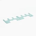 Begetube B-press boite à encastrer collier de fixation séparable pour boite encastrable simple - bleu